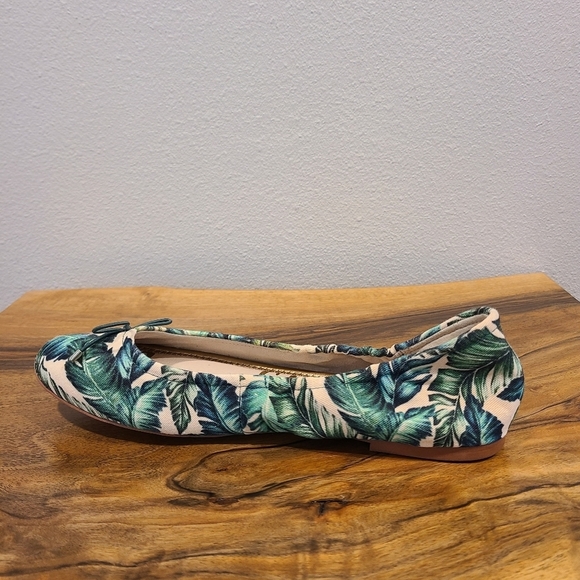 Sam Edelman Felicia Palm Leaf Ballet Flats -NWOT - Picture 7 of 10